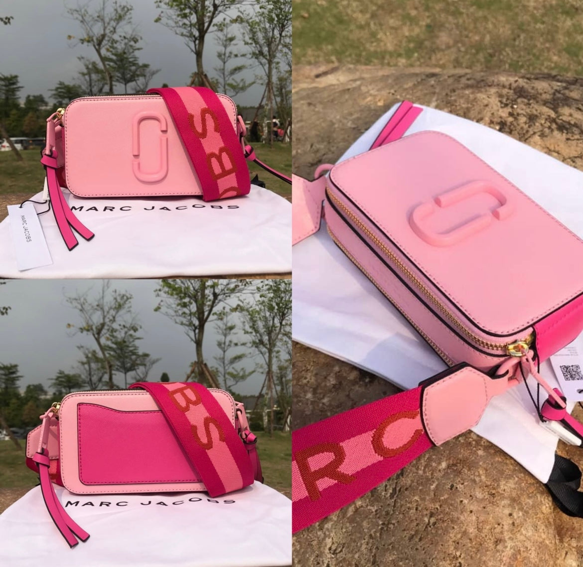 Pink MJ Snapshot Bag