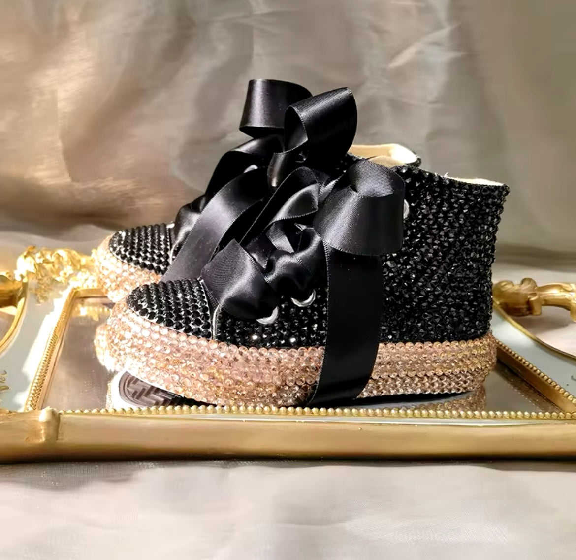 Kids Crystal diamond shoes 💎