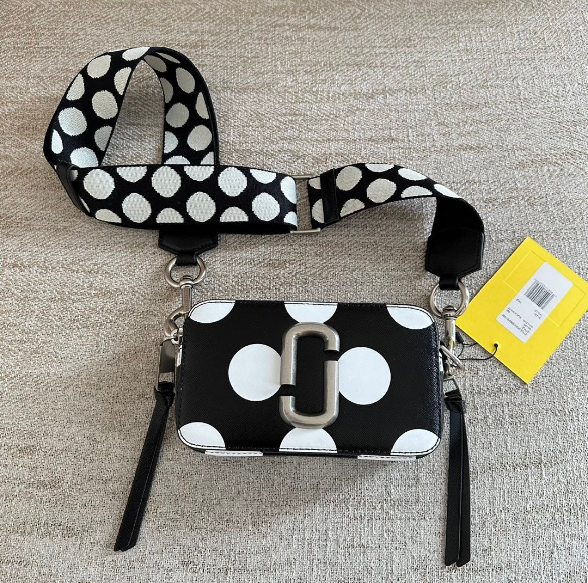 Black And White MJ Snapshot Bag 🤍🖤