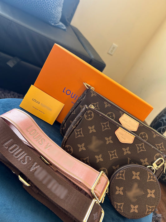 LV 3pc Set Handbag 🤎